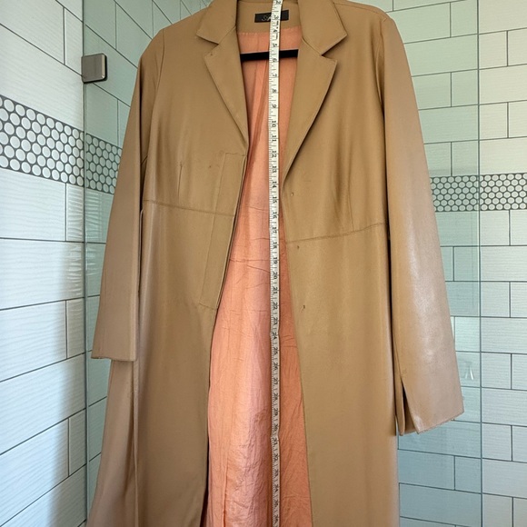 Vintage Parisian leather jacket by an’ge! - Picture 1 of 7